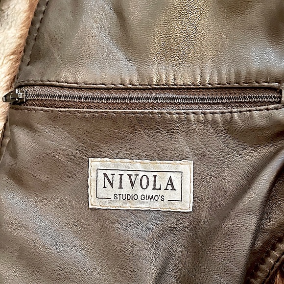 NIVOLA Shearling Fur Coat - Picture 5 of 13